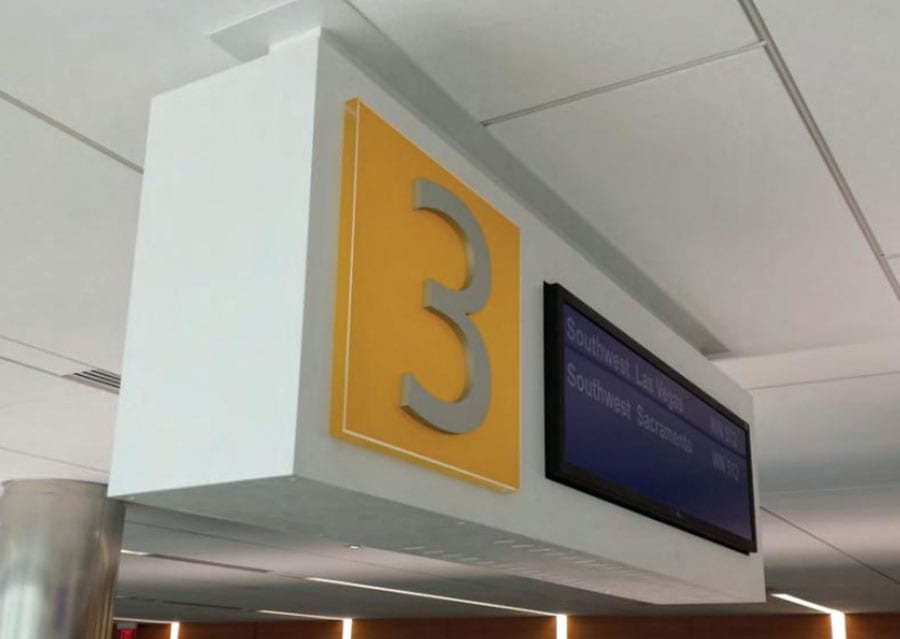 airport sign services milwaukee