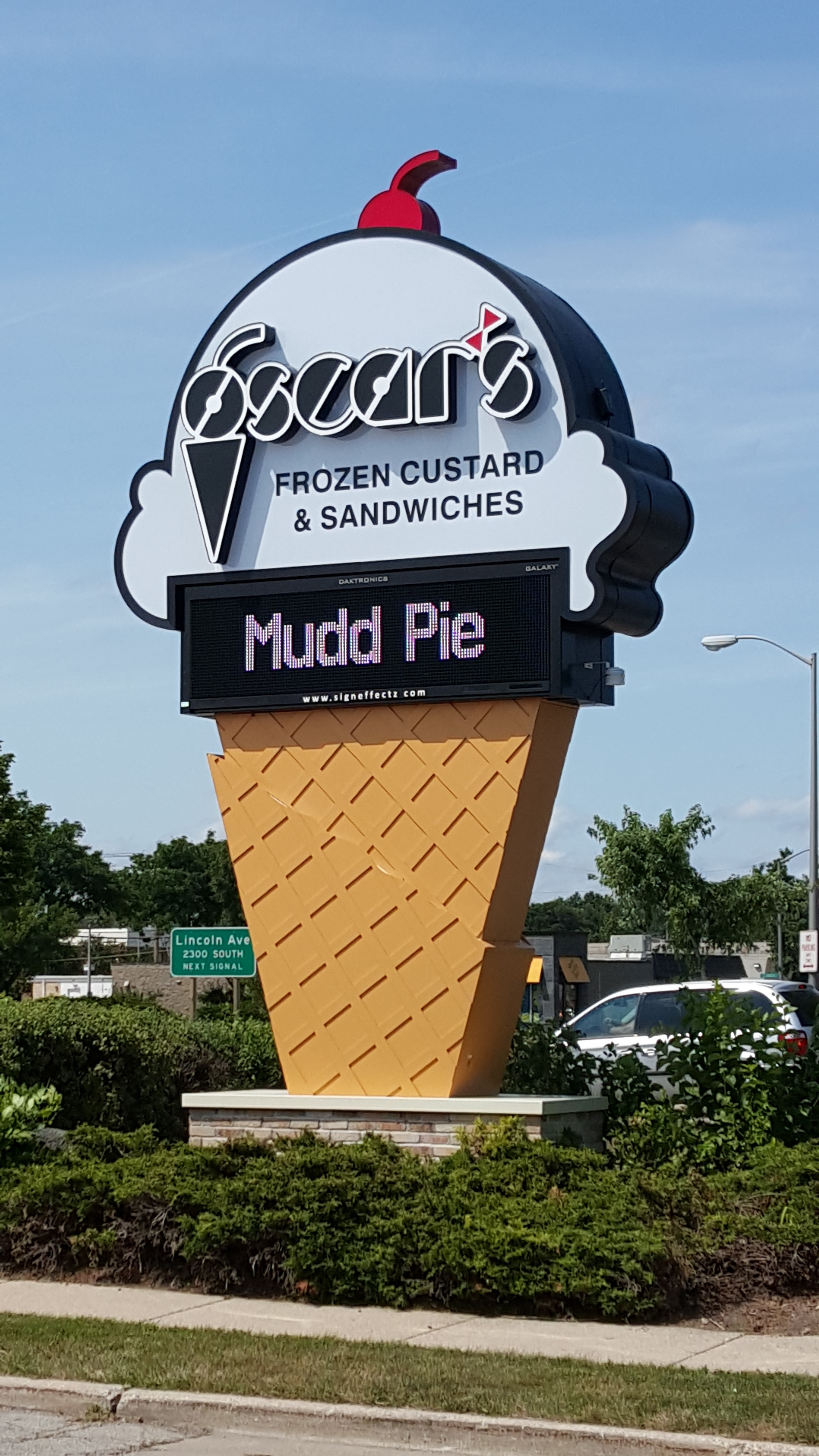 new restaurant sign