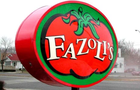 Fazoli’s Pylon Sign