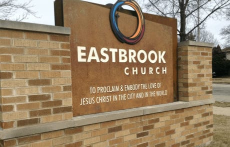 Eastbrook Church Outdoor Monument Sign