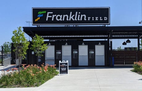 Franklin Field Stadium Wall Sign