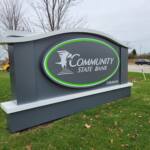 Community State Bank monument sign
