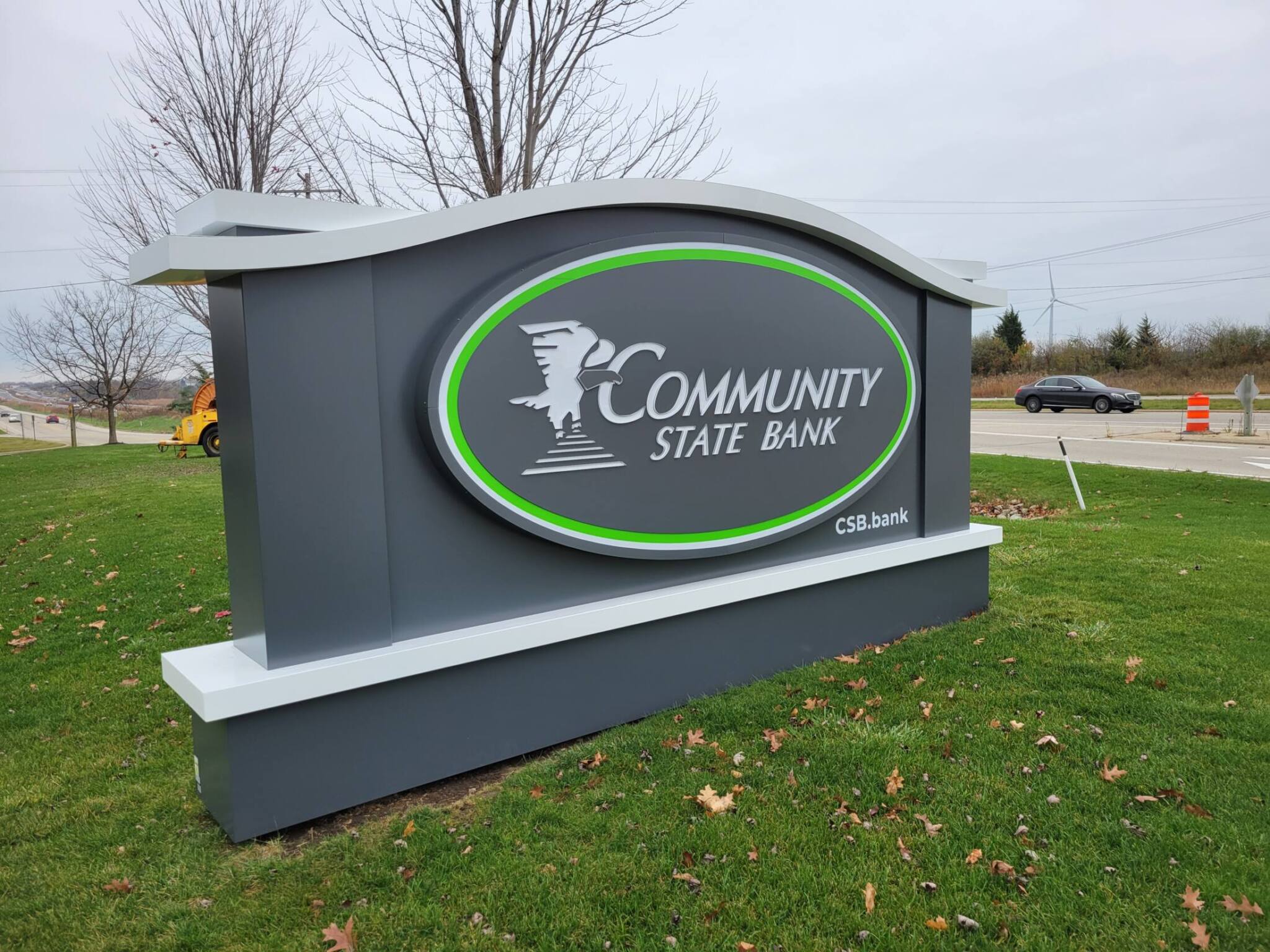 Community State Bank monument sign