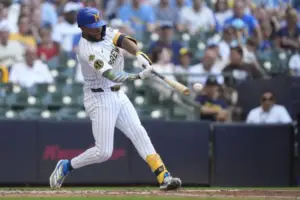 Milwaukee Brewers baseball player