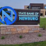 new sign for bank in Wisconsin