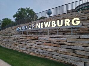channel letter sign for bank