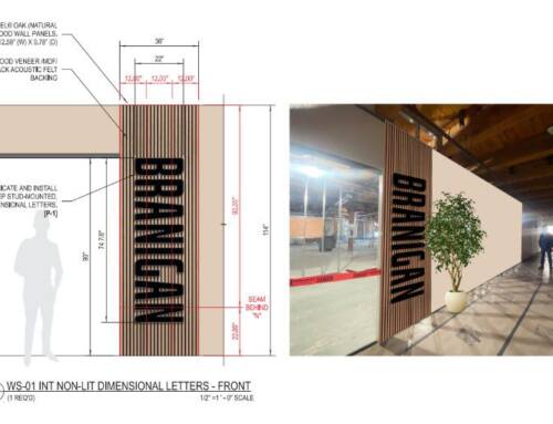 Project Spotlight: When Branded Interior Signage Is Part of the Architecture